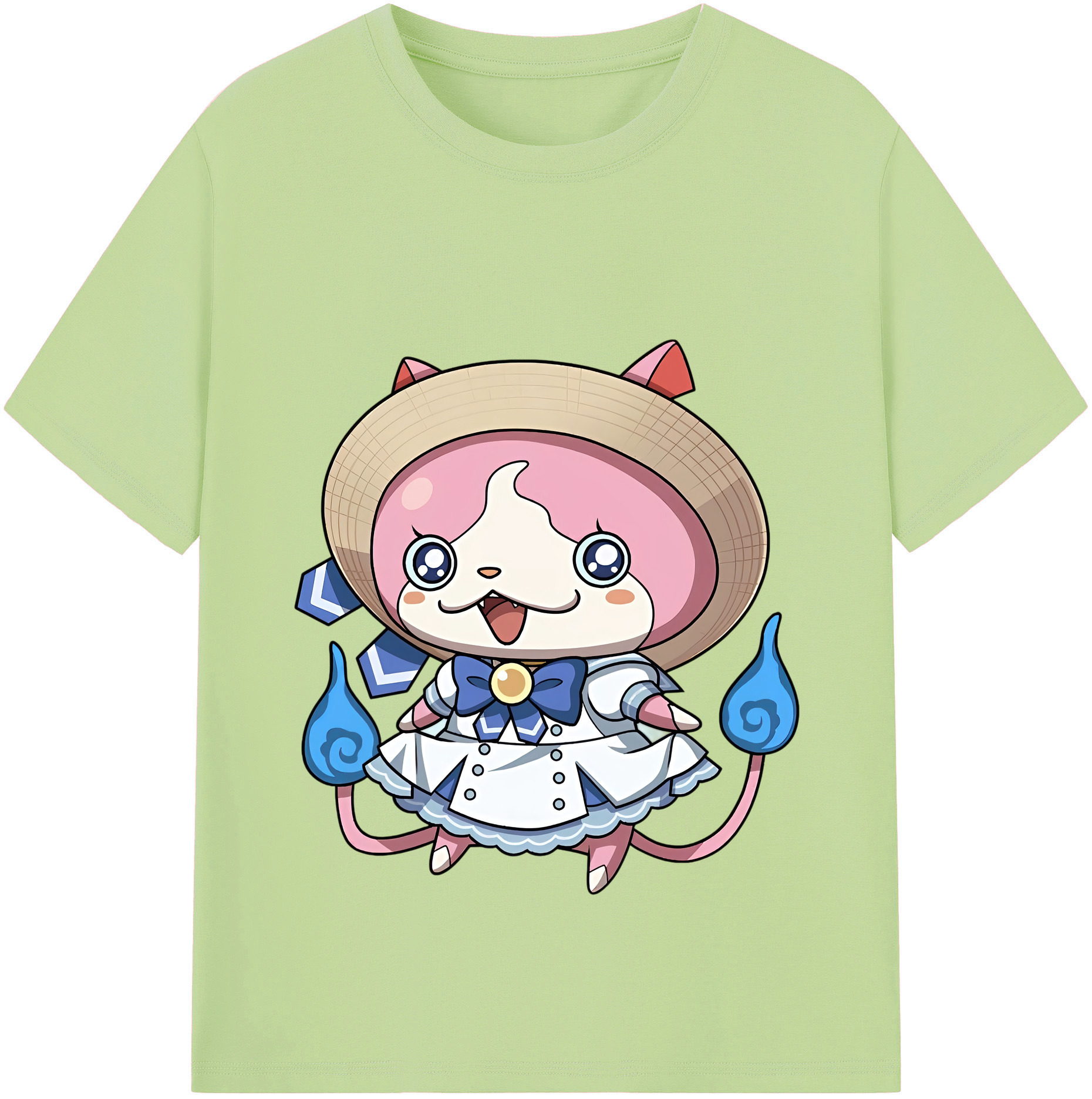 （画像用） 妖怪ウォッチ Yo-kai Watch 綿100％半袖Tシャツ（フロントプリント）